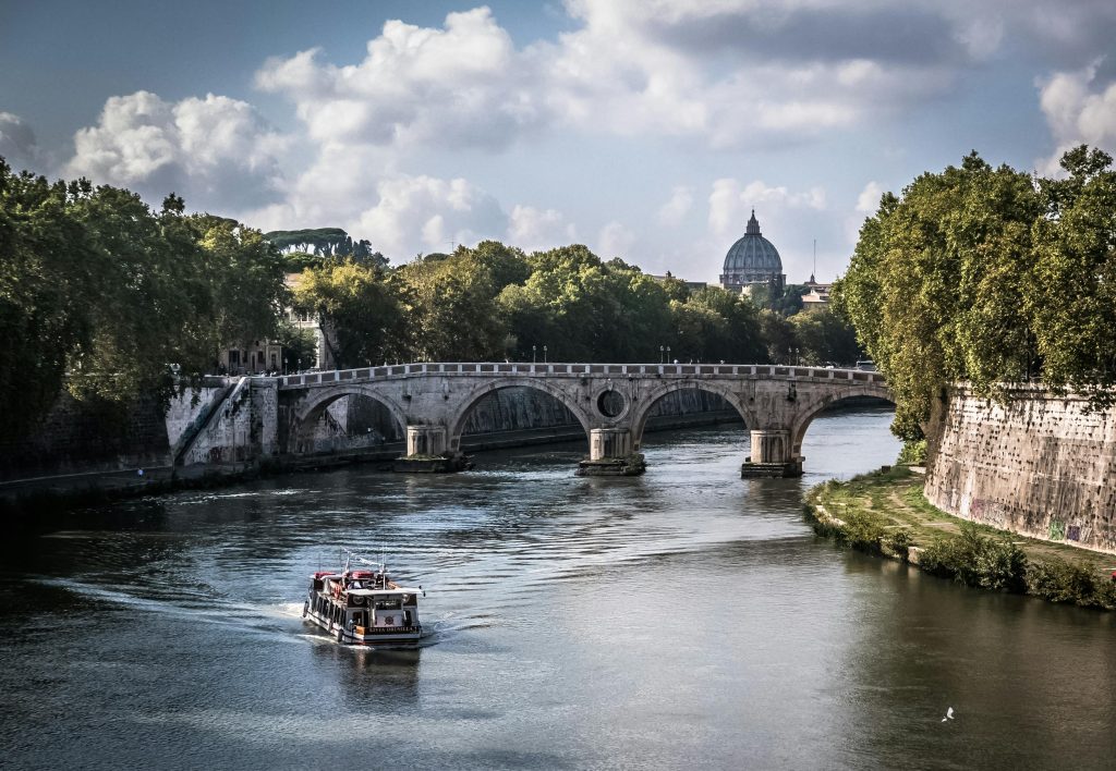 Balade en couple à Rome