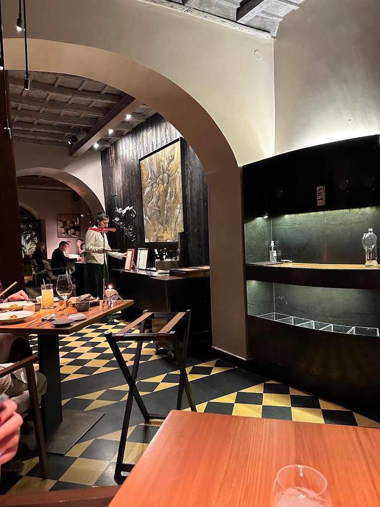 salle il pagliaccio restaurant romantique Rome