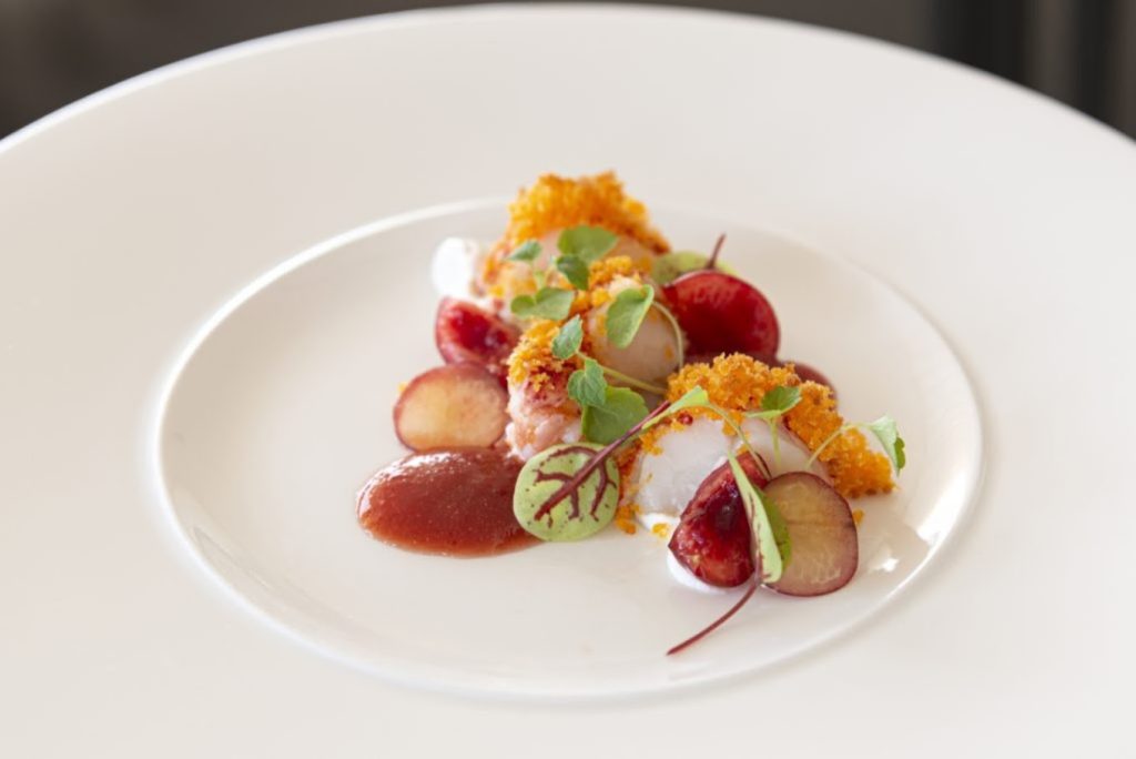 plat la pergola restaurant romantique Rome