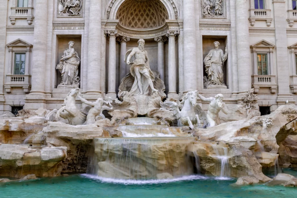 La fontaine de Trevi
